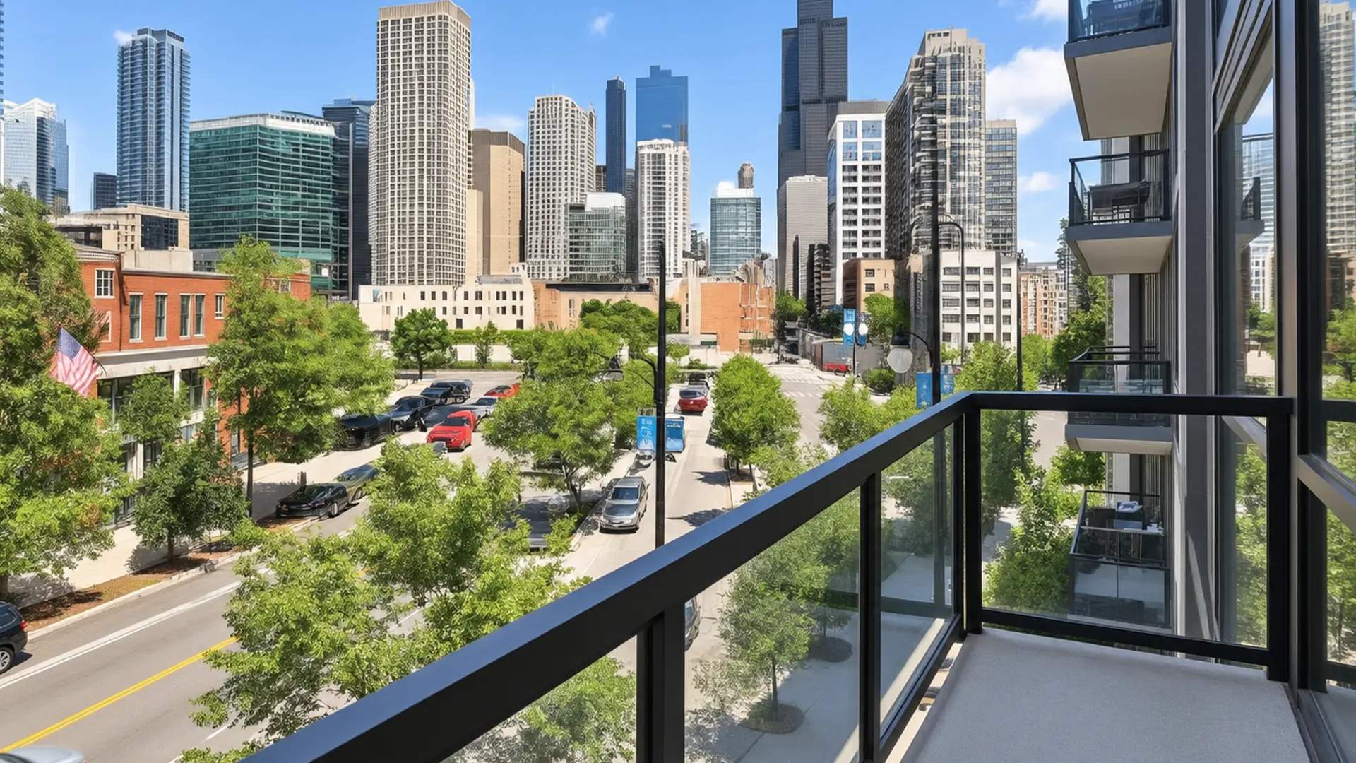 Greektown and West Loop street scene